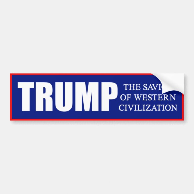 Donald Trump 2016 Bumper Sticker (Front)