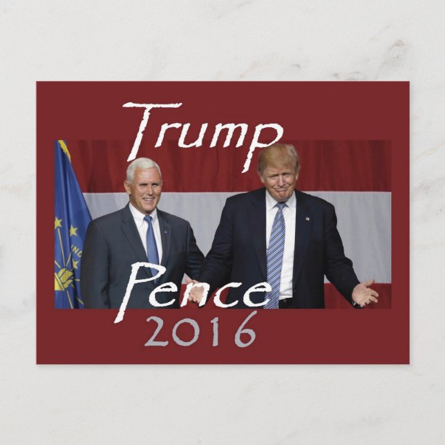 Donald TRUMP 2016 Postcard (Front)