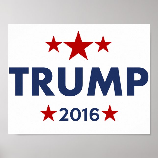 Donald Trump 2016 Poster (Front)