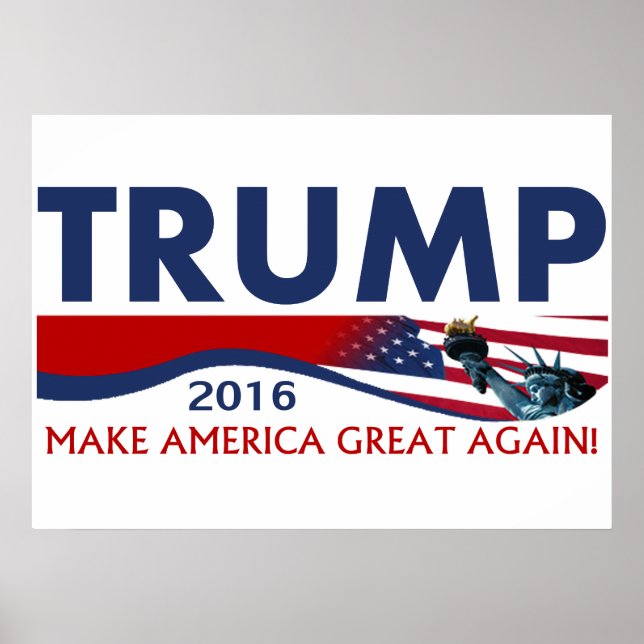 Donald Trump 2016 Poster (Front)