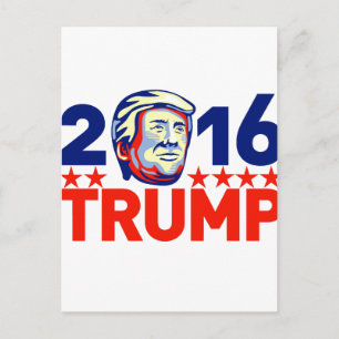 Donald Trump 2016 President Retro Postcard
