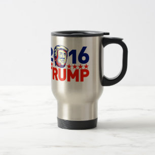 Donald Trump 2016 President Retro Travel Mug