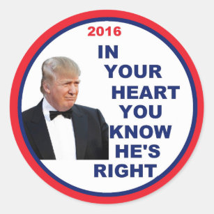 Donald TRUMP 2016 Sticker