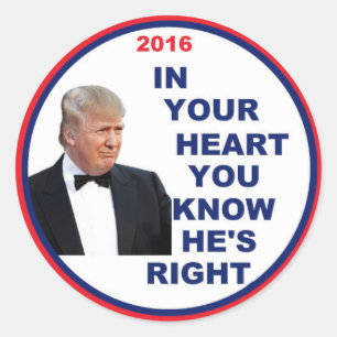 Donald TRUMP 2016 Sticker