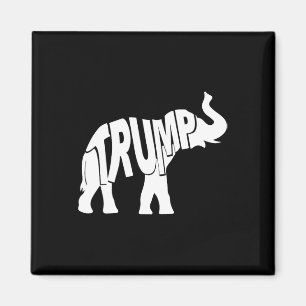 Donald Trump 2020 Republican Elephant Magnet