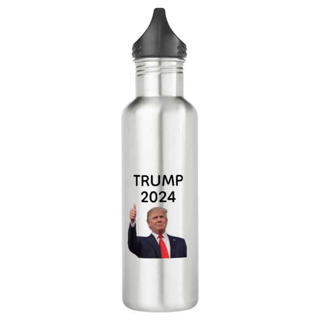 Donald Trump 2024  710 Ml Water Bottle (Left)