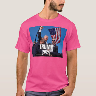 Donald Trump 2024 Assassination Survive Fist Raise T-Shirt