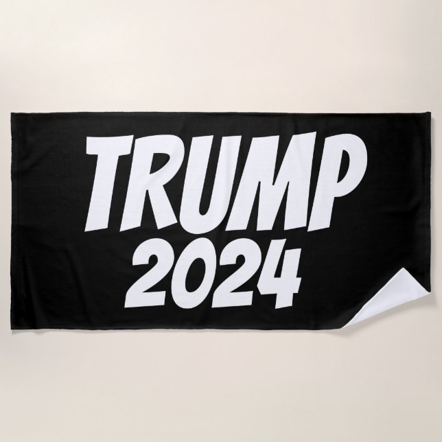 DONALD TRUMP 2024 Beach Towels (Front)