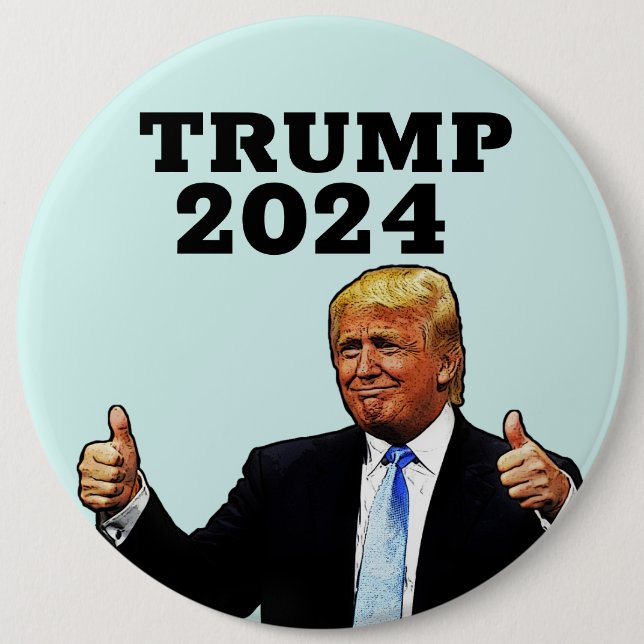 DONALD TRUMP 2024 BIG BUTTON (Front)