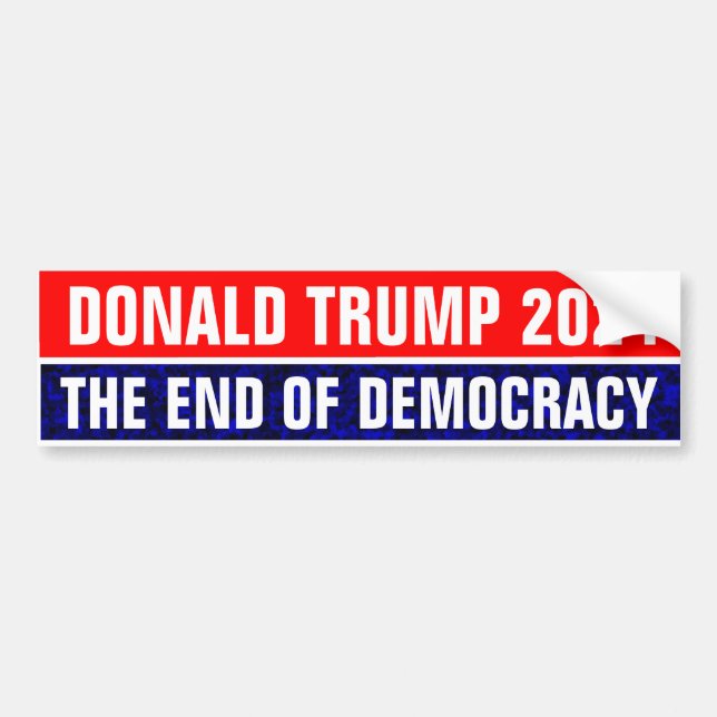 Donald Trump 2024  Bumper Sticker (Front)