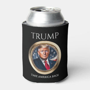 Donald Trump 2024 Campaign Collectible Can Cooler