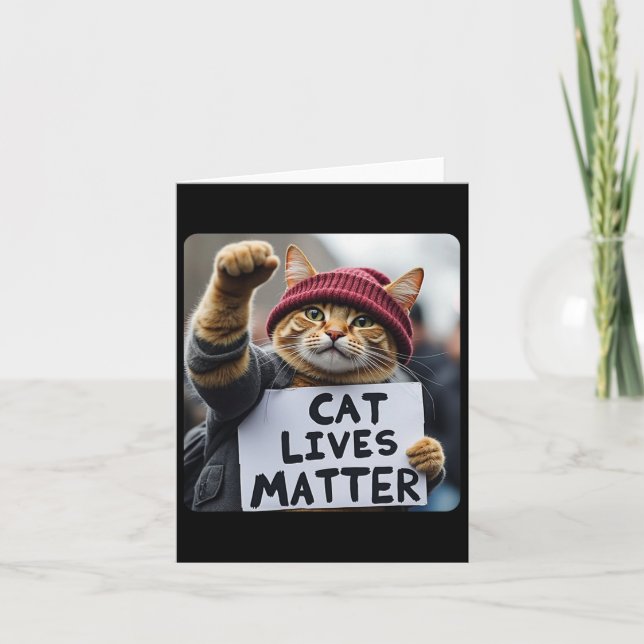 Donald Trump 2024 Cats1  Card (Front)
