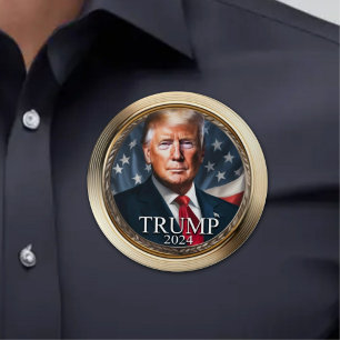 Donald Trump 2024 Collectable Campaign Button