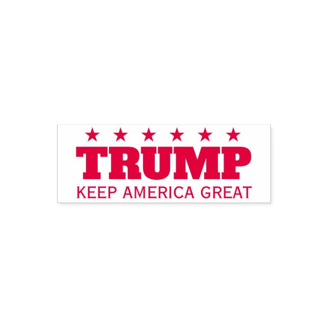 Donald Trump 2024 election Keep America Great Self-inking Stamp (Design)