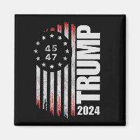 Donald Trump 2024 Election Vote 45 47 American 