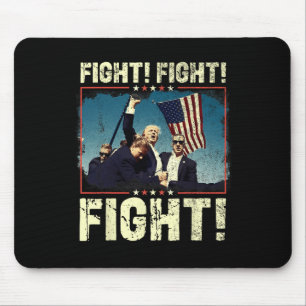 Donald Trump 2024 Fight Fight Fight Donald Trump F Mouse Pad