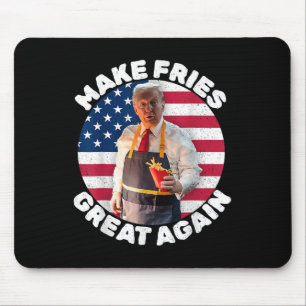 Donald Trump 2024 French Fry - Make French Fries G Mouse Pad