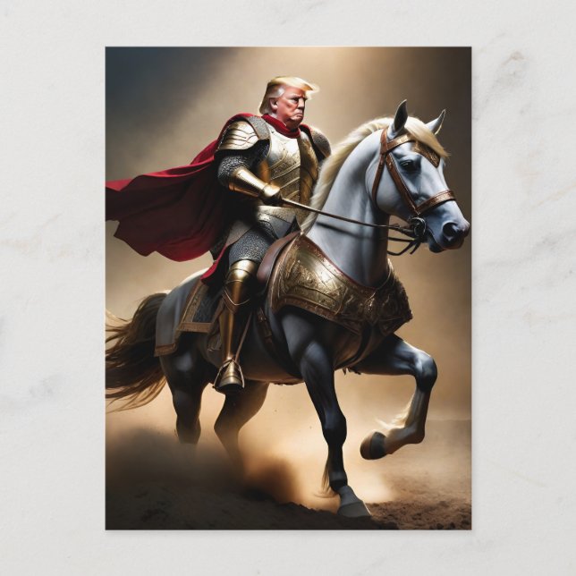 Donald Trump 2024 Funny Conservative Postcard (Front)