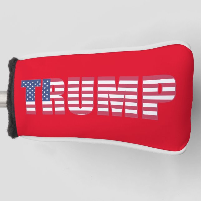 DONALD TRUMP 2024 GOLF HEAD COVER (Front)