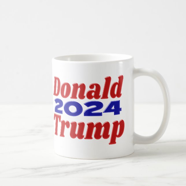 Donald Trump 2024 half Coffee Mug (Right)