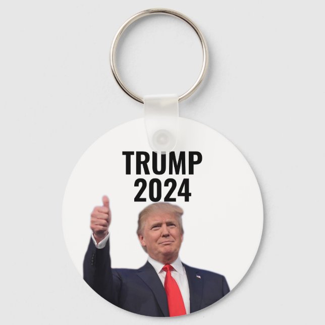 Donald Trump 2024  Key Ring (Front)