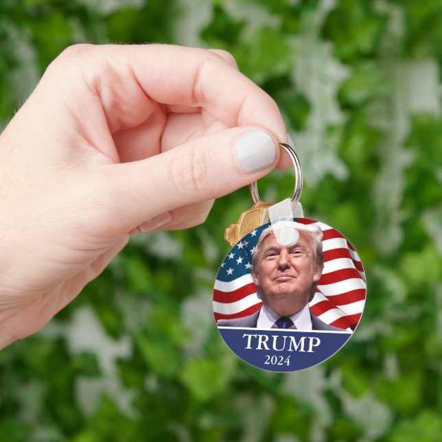 Donald Trump 2024  Key Ring (Hand)