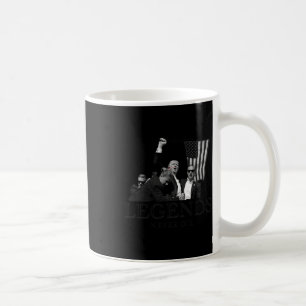 Donald Trump 2024 Legends Never Die Usa Patriotic  Coffee Mug