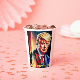 DONALD TRUMP 2024 PAPER CUPS