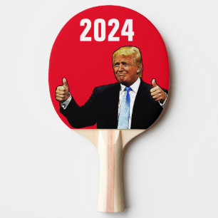 DONALD TRUMP 2024 PING PONG PADDLE