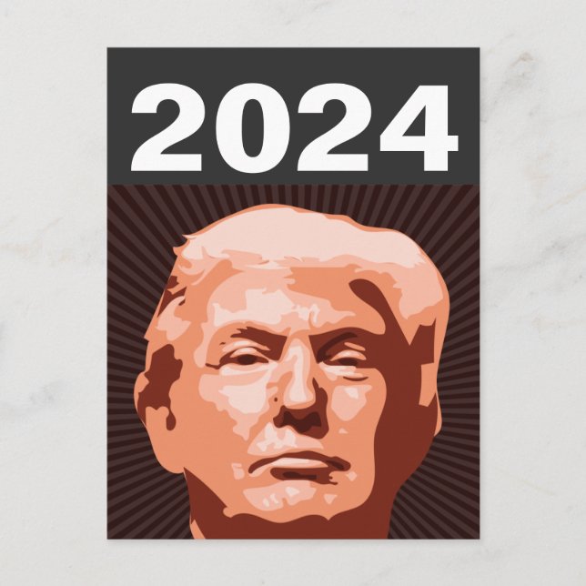 DONALD TRUMP 2024 POSTCARDS (Front)