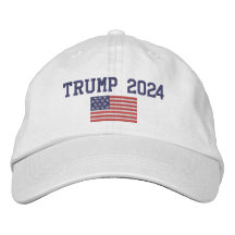 Donald Trump 2024 - President American Flag