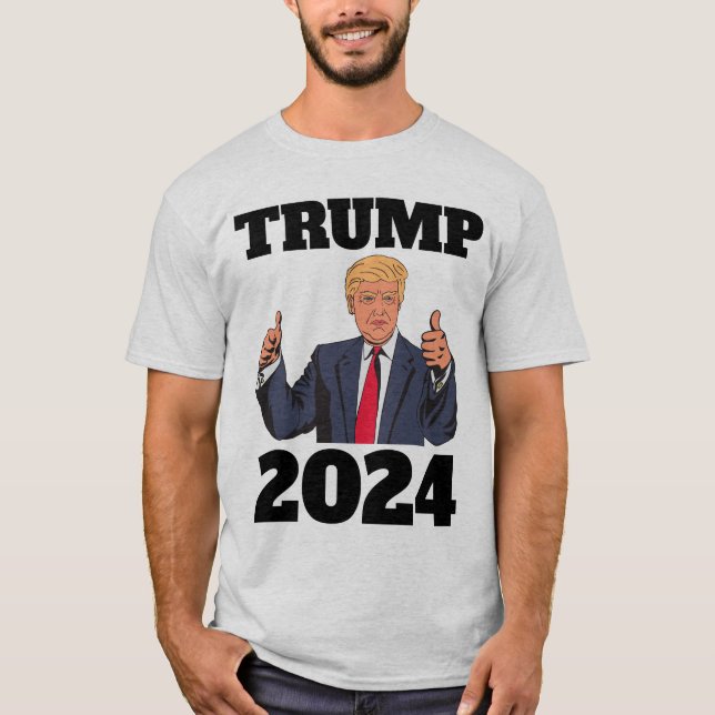 DONALD TRUMP 2024 T-Shirts (Front)