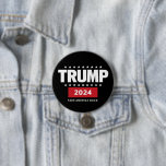 Donald Trump 2024 Take America Back Election  7.5 Cm Round Badge<br><div class="desc">Donald Trump 2024 Take America Back Election The Return</div>