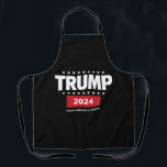 Donald Trump 2024 Take America Back Election  Apron<br><div class="desc">Donald Trump 2024 Take America Back Election The Return</div>
