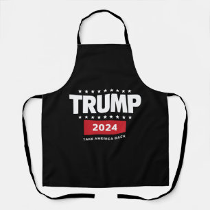 Donald Trump 2024 Take America Back Election  Apron
