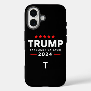 Donald Trump 2024 Take America Back Election  iPhone 16 Case