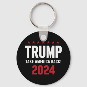 Donald Trump 2024 Take America Back Election Key Ring