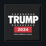 Donald Trump 2024 Take America Back Election  Magnet<br><div class="desc">Donald Trump 2024 Take America Back Election The Return</div>
