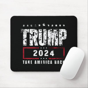 Donald Trump 2024 Take America Back Election Mouse Pad