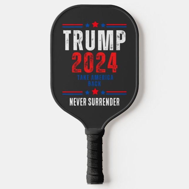Donald Trump 2024 Take America Back Election  Pickleball Paddle (Front)