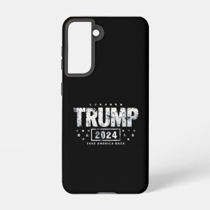 Donald Trump 2024 Take America Back Election  Samsung Galaxy Case