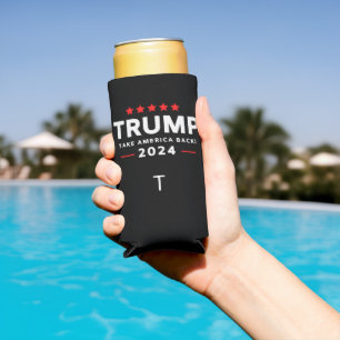 Donald Trump 2024 Take America Back Election Seltzer Can Cooler