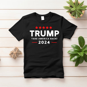 Donald Trump 2024 Take America Back Election  T-Shirt