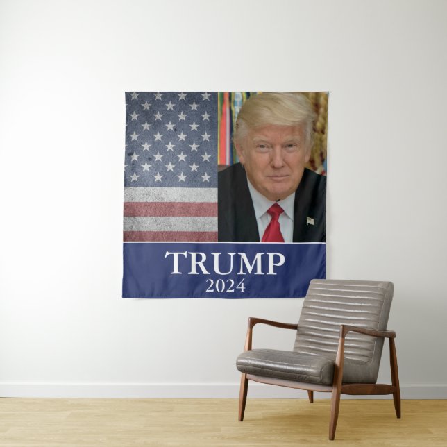 Donald Trump 2024  Tapestry (In Situ)