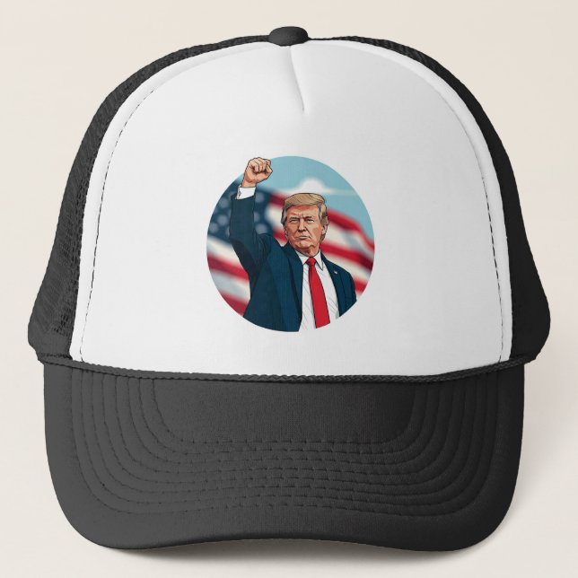 Donald Trump 2024 Trucker Hat (Front)