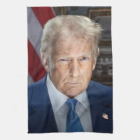 Donald Trump 2025 American President Portrait