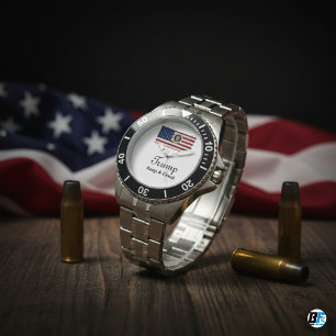 Donald Trump 2025 Keep A Great Flag Watch
