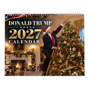Donald Trump 2027 Christmas Calendar, Political Calendar