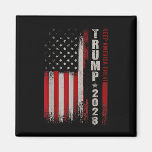 Donald Trump 2028 Keep America Great Election Usa  Magnet