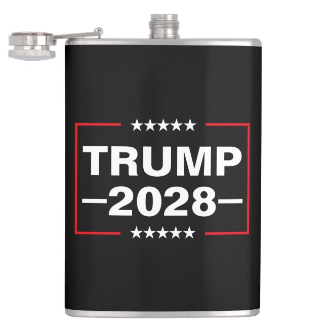 Donald Trump 2028 President Hip Flask (Opened)